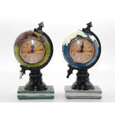 BUĞZ Polyester Saatli Dünya Küre Alk2833