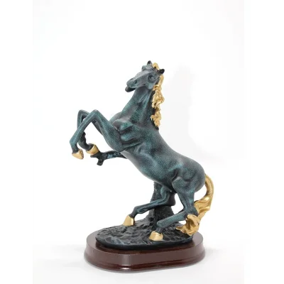 BUĞZ Polyester Şahlanmış At Figürü  Alk1625