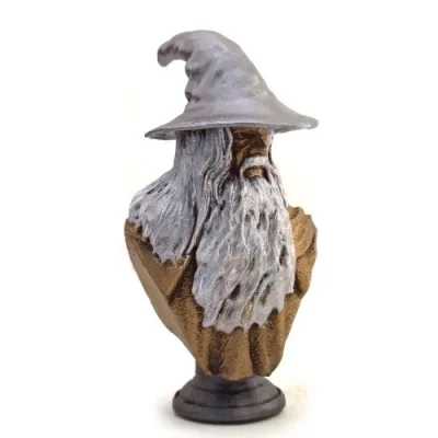  Polyester Şapkalı Gandalf Küçük Boy