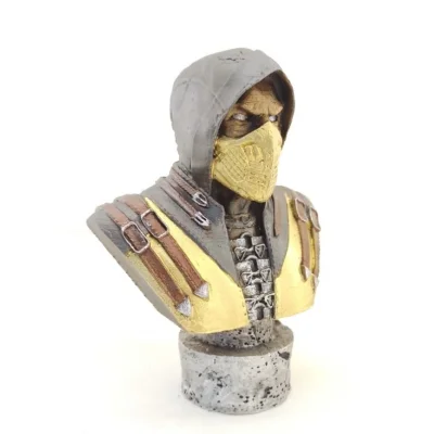  Polyester Scorpion Büst Büyük Boy