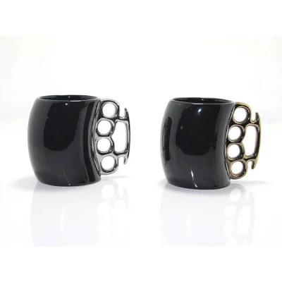 BUĞZ Porselen Muşta Tasarımlı Kupa Bardak