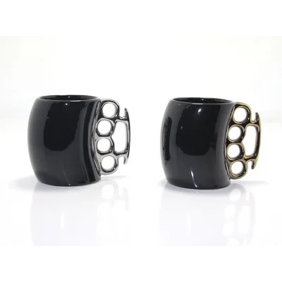 BUĞZ Porselen Muşta Tasarımlı Kupa Bardak