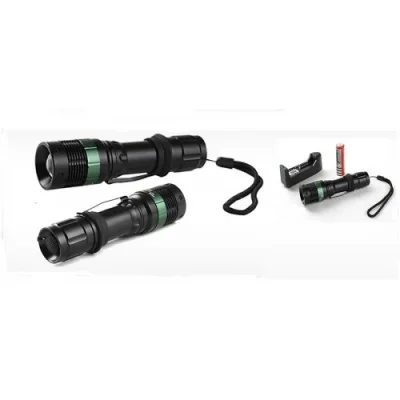 BUĞZ Power Style 500 Lumen 600 Metre ışık Uzantılı Zoomlu şarjlı El Feneri 6109