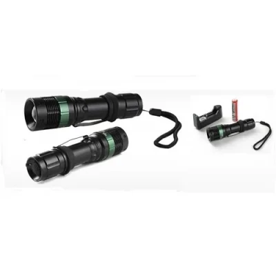 BUĞZ Power Style 500 Lumen 600 Metre Işık Uzantılı Zoomlu Şarjlı El Feneri 6109
