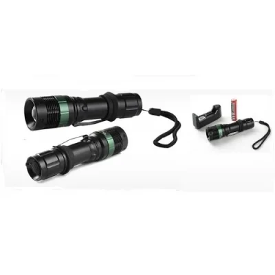BUĞZ Power Style 500 Lumen 600 Metre Işık Uzantılı Zoomlu Şarjlı El Feneri 6109