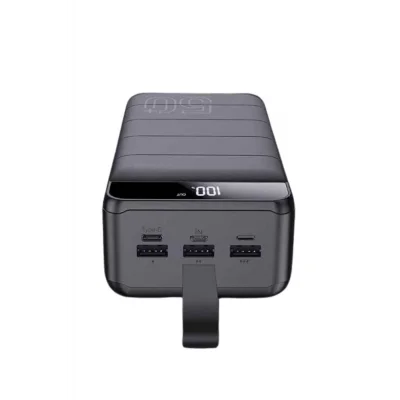 BUĞZ Powerbank Çoklu Şarj Girişi 50.000 Mah Taşınabilir Dijital Göstergeli - BUĞZ