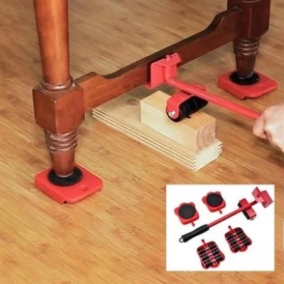  Pratik Ağır Beyaz Eşya Mobilya Taşıma Kaydırma Aleti Aparatı Seti Tekerlekli Basit Kullanım