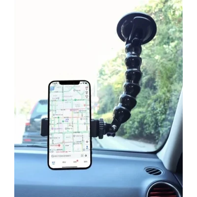 BUĞZ Pratik Akrobat Vantuzlu Teleskobik Telefon Tutucu