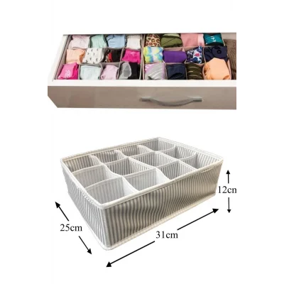 BUĞZ Pratik Bölmeli Çekmece Düzenleyici Organizer