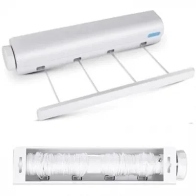  Pratik Çamaşır Kurutma Portatif Yeni Nesil Çek As Kolay Askılık 4 İpli Çamaşır Askılığı