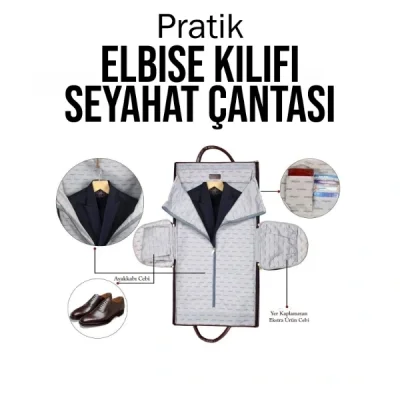 BUĞZ Pratik Elbise Kılıfı Seyahat Çantası