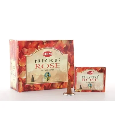  Precious Rose Aromalı Konik Tütsü