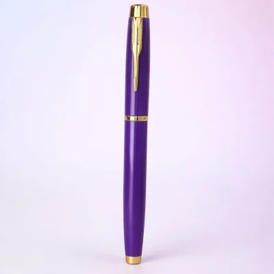 BUĞZ Premium Mor Metal Roller Kalem