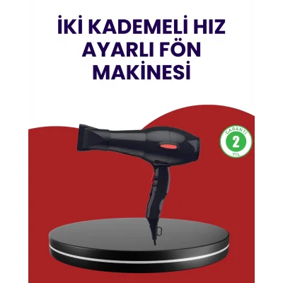  Profesyonel 2200W Saç Kurutma Makinesi Yüksek Performans