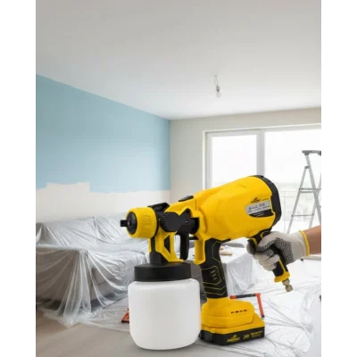 BUĞZ Profesyonel Akülü Püskürtme Tabanca Kablosuz Güçlü Boya Uygulama