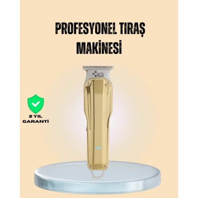 BUĞZ Profesyonel Erkek Tıraş Makinesi Güçlü Kesim ve Uzun Şarj Süreli