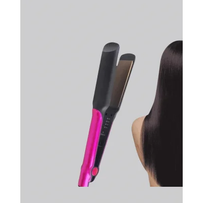 BUĞZ Profesyonel İyon Teknolojili Saç Düzleştirici – 220°C Hızlı Isınma ve LED Ekranlı Tasarım - Lisinya