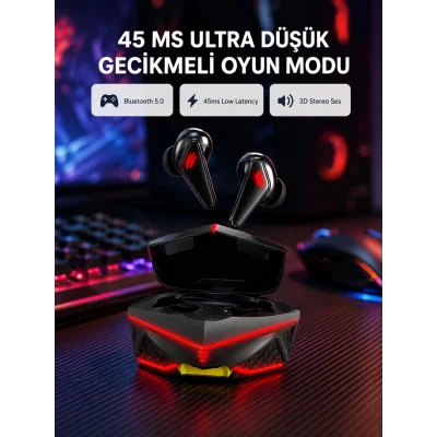BUĞZ Profesyonel Oyuncular İçin Bluetooth Kulaklık