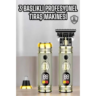  Profesyonel Saç Sakal ve Vücut Tıraşına Uygun Sıfır Sinek Kaydı Tıraş