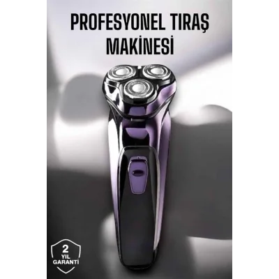 BUĞZ Profesyonel Şarjlı Saç ve Sakal Tıraş Makinesi Hassas Kesim - Lisinya