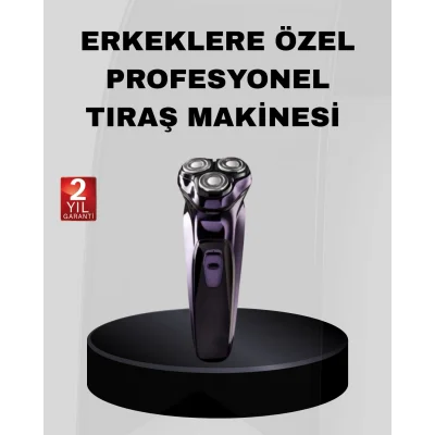 BUĞZ Profesyonel Şarjlı Tıraş Makinesi Ayarlanabilir Başlıklı Kablosuz
