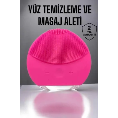  Profesyonel Yüz Temizleme Masaj Aleti Su Geçirmez, Kablosuz Şarj Özellikli Kolay Temizlenebilir