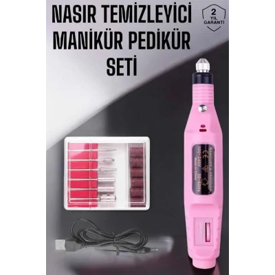 BUĞZ Protez Tırnak Manikür ve Pedikür Seti Elektrikli - BUĞZ