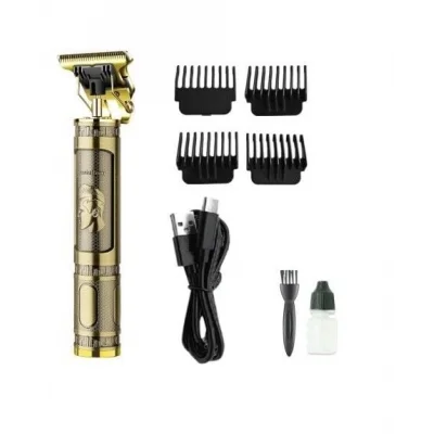 BUĞZ PS-033 Çelik Kasa Profesyonel T-bıçak Saç Sakal Ense Ve Çizim Tıraş Makinesi