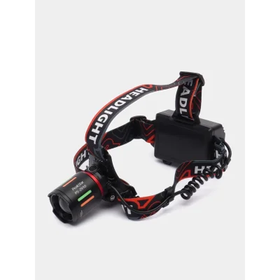 BUĞZ Ps-2910 Şarjlı Profesyonel Zoomlu Kamp Avcı Balıkçı Kafa Lambası Feneri