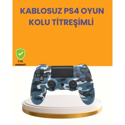 BUĞZ PS4 Kablosuz Oyun Kolu Gecikmesiz Bağlantılı Ergonomik Tasarımlı