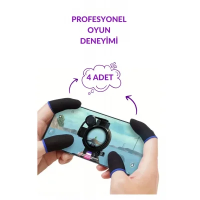  Pubg Parmaklık Eldiveni Keskin Kontrol ve Konfor Oyun Performansı Arttırır Dayanıklı Oyuncu Tercihi