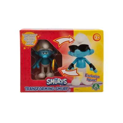  PUF23000 Şirinler Dönüşen 10 cm Figür