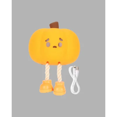 BUĞZ Pumpkin LED Night Light Dokunmatik Şarjlı Silikon Gece Lambası Yeni Nesil - BUĞZ