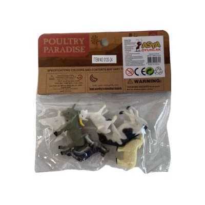  PVC VAHŞİ HAYVAN SETİ -ASY