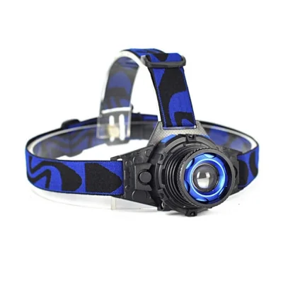 BUĞZ Q5 Şarjlı Mercekli Kafa Feneri Black Wt-121