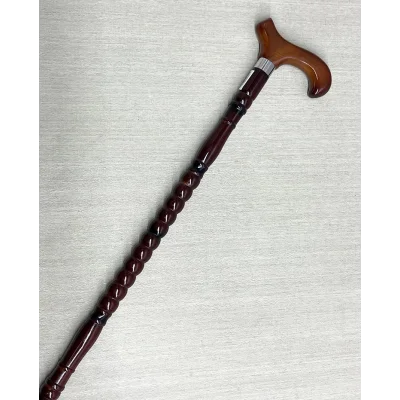  Rahat Tutuşlu Kahverengi Ahşap Baston