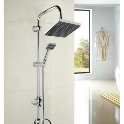 BUĞZ Rain Duş Robotu Tepe Duş Seti Duş Başlığı Sistemi Seti Yağmurlama Duş Robotu Fonksiyonel Duş Robotu  ( BUĞZ )