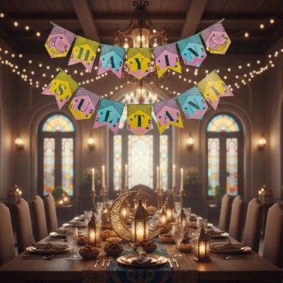 BUĞZ Ramazan Banner Süs - 11 Ayın Sultanı