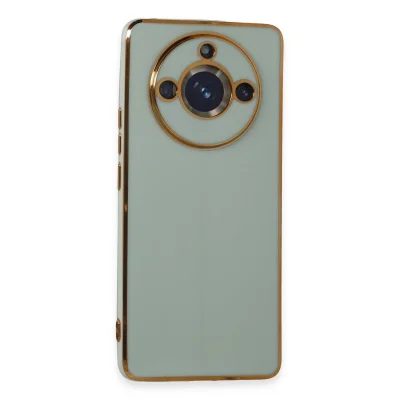 BUĞZ Realme 11 Pro Kılıf Volet Silikon - Açık Yeşil