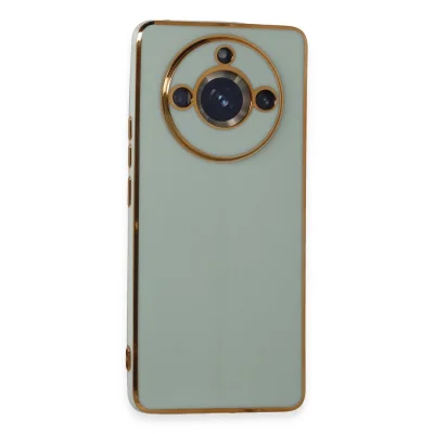 BUĞZ Realme 11 Pro Kılıf Volet Silikon - Açık Yeşil