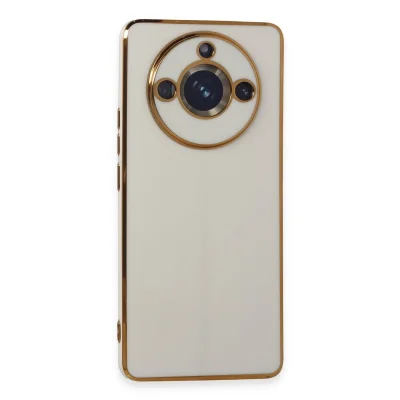 BUĞZ Realme 11 Pro Kılıf Volet Silikon - Beyaz