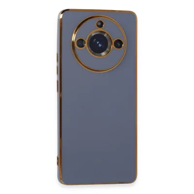 BUĞZ Realme 11 Pro Kılıf Volet Silikon - Mavi