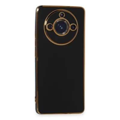 BUĞZ Realme 11 Pro Kılıf Volet Silikon - Siyah