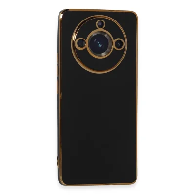 BUĞZ Realme 11 Pro Kılıf Volet Silikon - Siyah