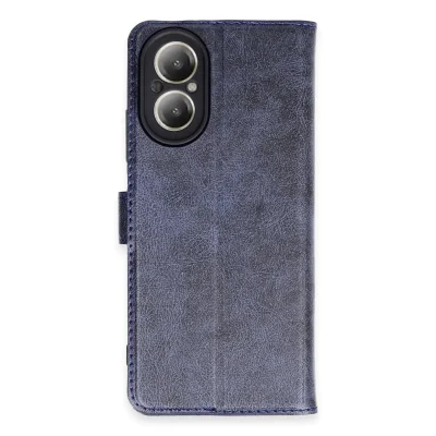 BUĞZ Realme 12 Lite Kılıf Trend S Plus Kapaklı Kılıf - Lacivert