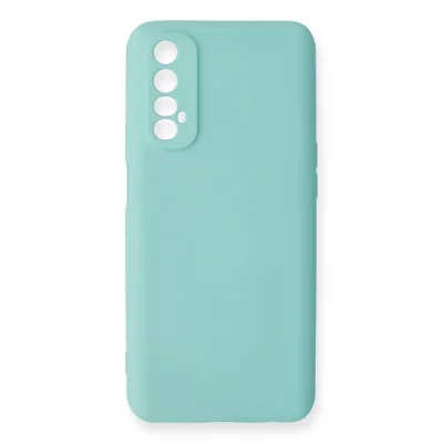 BUĞZ Realme 7 Kılıf Nano İçi Kadife Silikon - Turkuaz