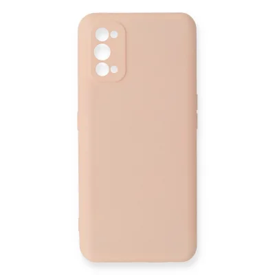 BUĞZ Realme 7 Pro Kılıf Nano İçi Kadife Silikon - Pudra