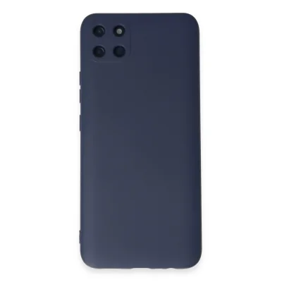 BUĞZ Realme C11 Kılıf Nano İçi Kadife Silikon - Lacivert