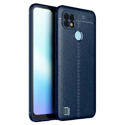 BUĞZ Realme C25 Kılıf Auto Focus Kapak - Lacivert