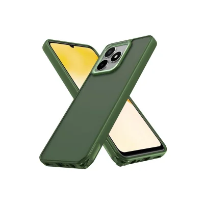 BUĞZ Realme C53 Kılıf Elegant Kapak - Yeşil